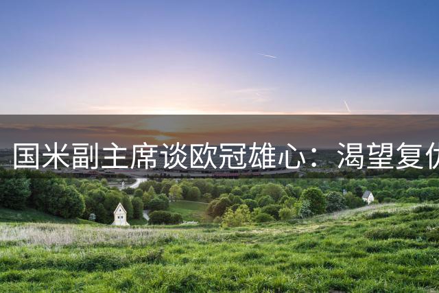 国米副主席谈欧冠雄心：渴望复仇与劳塔罗现状